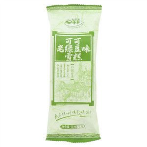心羊羊可可老绿豆味雪糕