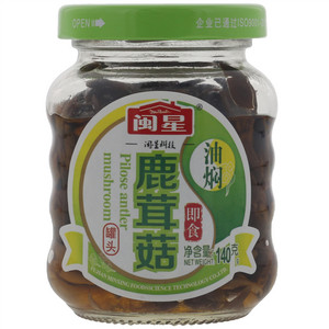 闽星油焖鹿茸菇罐头