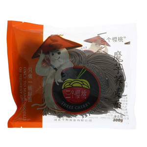 三个樱桃魔芋荞麦面