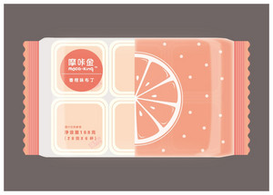 摩咔金香橙味布丁