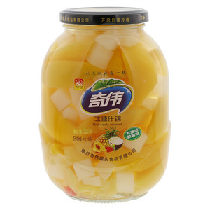 奇伟冰糖什锦罐头