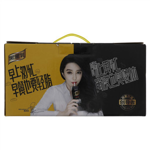 黑黑乳轻脂饮品（黑芝麻+燕麦+黑豆）12包礼盒