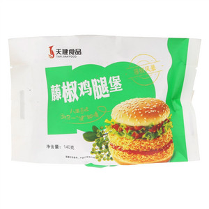 天健食品藤椒鸡腿堡
