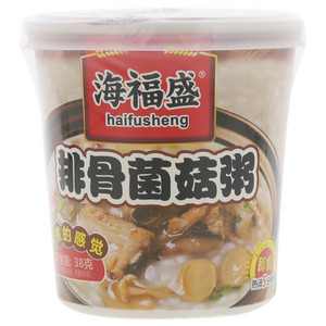 海福盛排骨菌菇粥