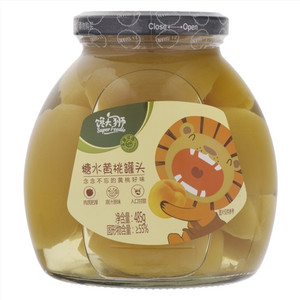 永辉优选馋大狮糖水黄桃耀头