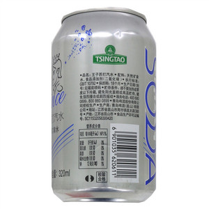 王子苏打水320毫升易拉罐