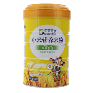 贝莱可亲果蔬多维小米营养米粉