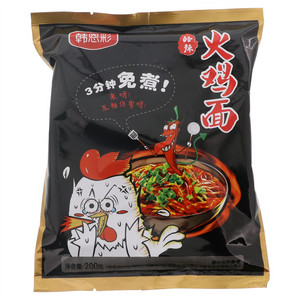 韩恩彩酷辣火鸡面