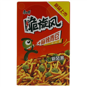 康师傅脆旋风麻辣青豆点心面