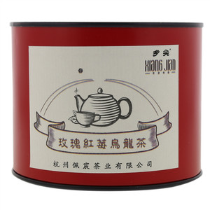 乡尖玫瑰红莓乌龙茶