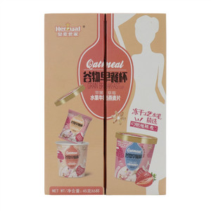 水果牛奶燕麦片