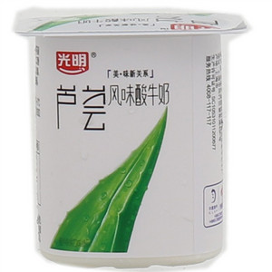 光明芦荟风味酸牛奶