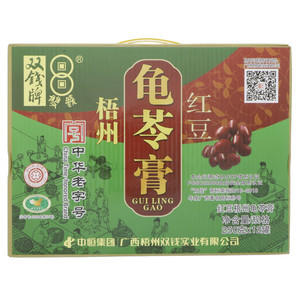 双钱牌红豆梧州龟苓膏