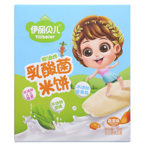 伊丽贝儿蔬菜味乳酸菌米饼