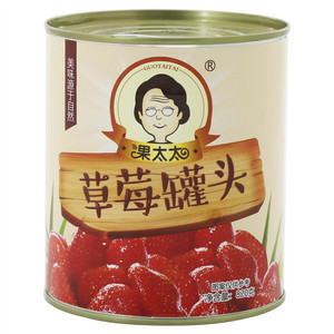 果太太草莓罐头