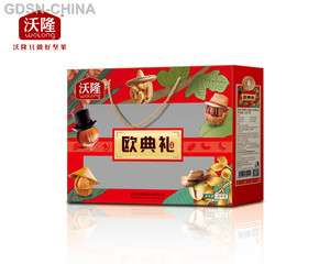 沃隆欧典礼坚果炒货+水果干制品礼盒