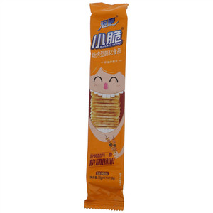 泡吧小脆烧烤味焙烤型膨化食品