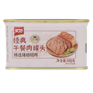 美好经典午餐肉罐头