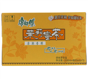 康师傅茉莉蜜茶(调味茶饮品)500ml×15