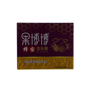 果博博蜂蜜百香果果汁饮料