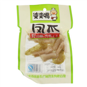 婆婆嘴野山椒凤爪60克