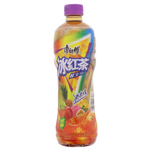 PET500mL冰红茶热带水果味茶饮品