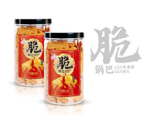 零食司令香辣味脆锅巴