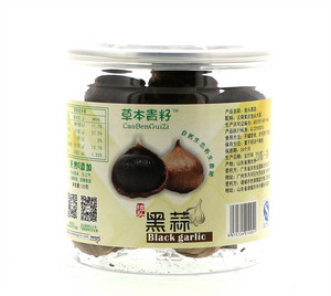草本贵籽带皮独头黑蒜125g 包装
