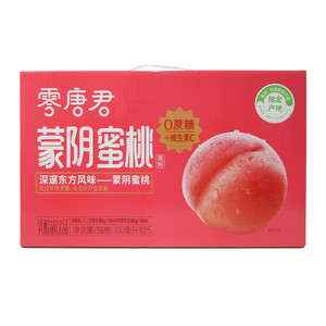 零唐君蒙阴蜜桃乳酸菌饮品
