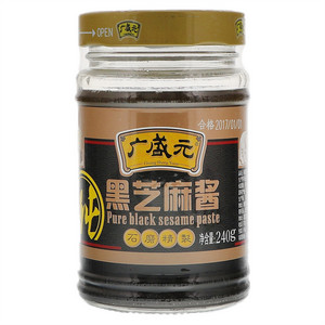 广盛元纯黑芝麻酱240g