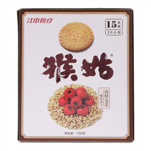 江中食疗猴姑山楂麦芽酥性饼干
