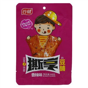 谷健撕享豆脯（香辣味）
