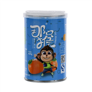 那只猴糖水橘子罐头