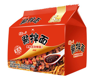 统一酱拌面贵州豆豉辣酱风味袋面五合一