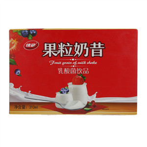 情动果粒奶昔