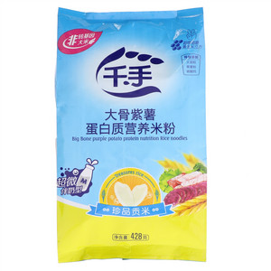 千手大骨紫薯蛋白质营养米粉