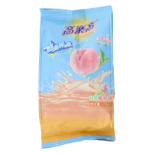 高乐高红茶桃子口味固体饮料