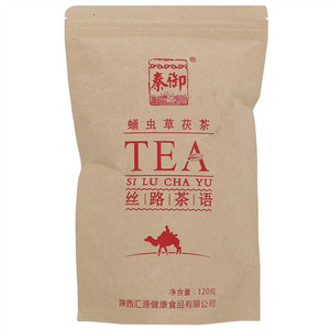 秦御蛹虫草茯茶