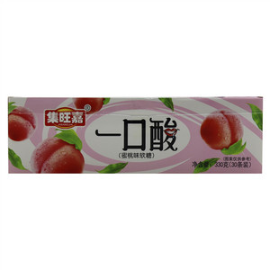 集旺嘉蜜桃味软糖