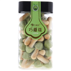 巧慕丝抹茶味代可可脂巧克力制品（巧蘑菇）