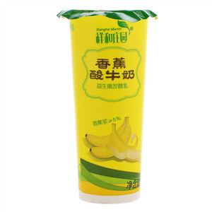 祥和庄园香蕉酸牛奶