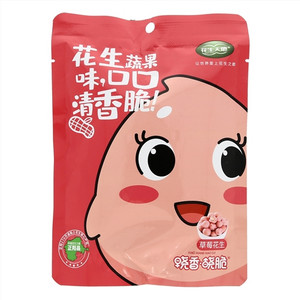 花生天地熟制坚果与籽类食品草莓花生