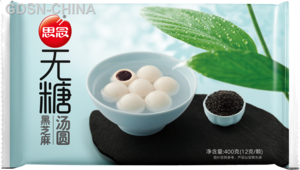 思念低糖绵香芝麻汤圆