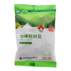 鲁晶鲁祥绿色生态系列加碘精制盐