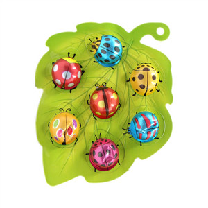 可爱叶子脆皮奶香巧克力球