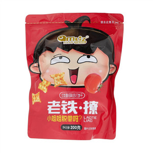 阿蜜丽滋老铁撩（红烩番茄味苏打饼干）