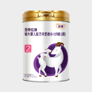 优博圣特拉慕较大婴儿配方羊奶粉（6-12月龄，2段）