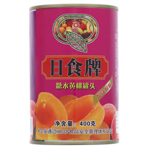 日食糖水黄桃罐头