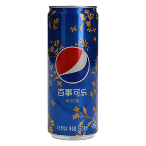 百事可乐桂花味可乐型汽水