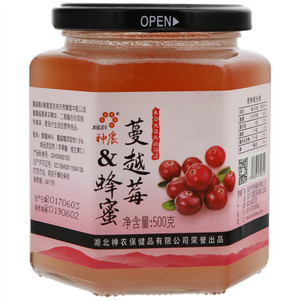 神农蔓越莓&蜂蜜500克